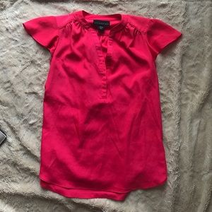 Dark salmon blouse