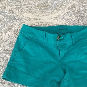 Teal/ aqua American eagle shorts!
