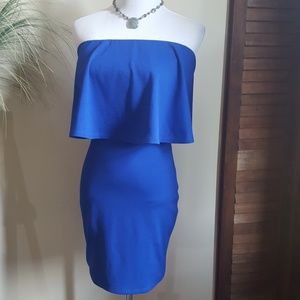 Strapless Ruffle dress