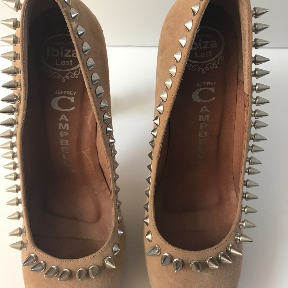 Jeffrey Campbell studded nude heels Size 9 - Picture 5 of 7
