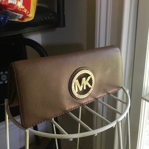Michael Kors Wallet Cognac