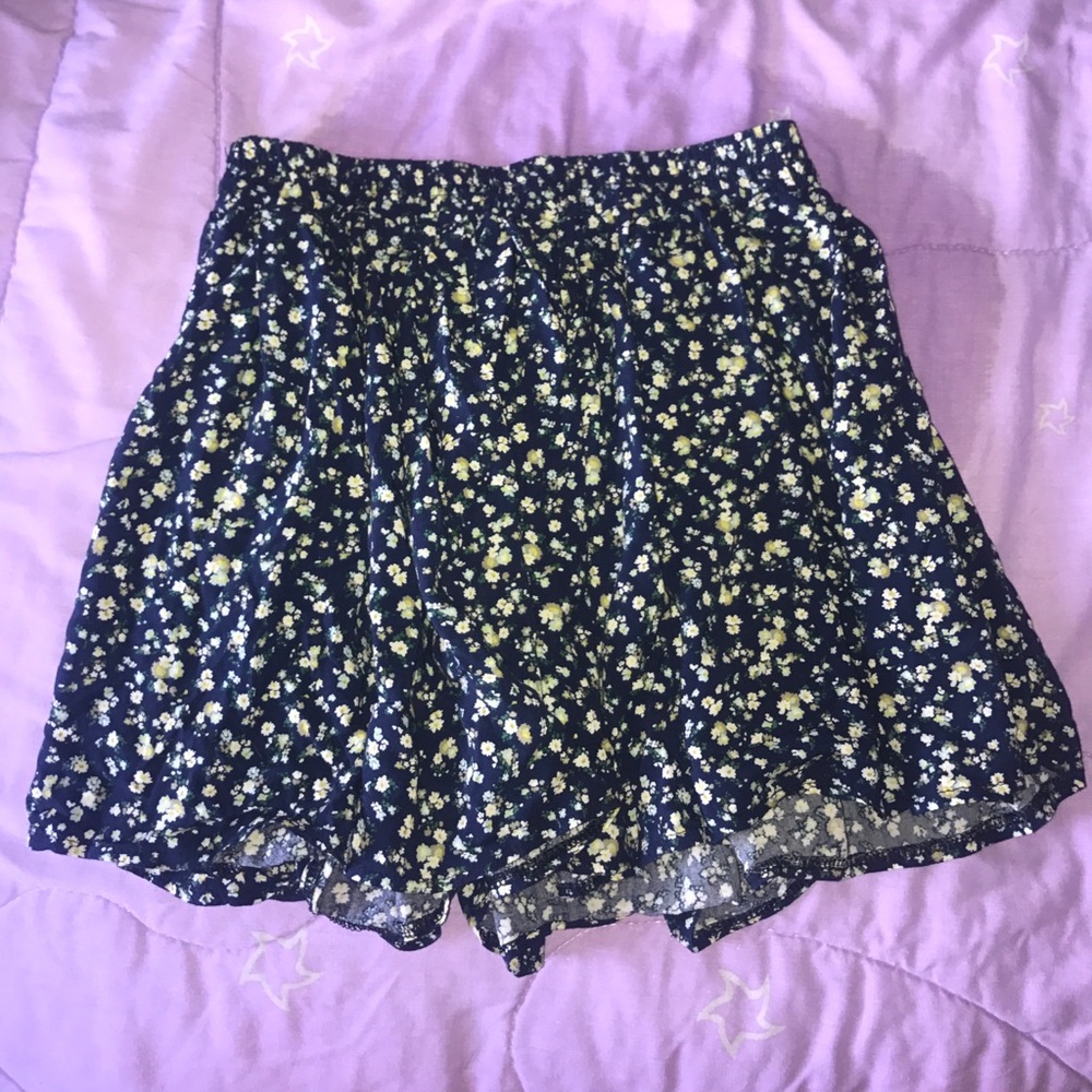 Floral Print Skirt