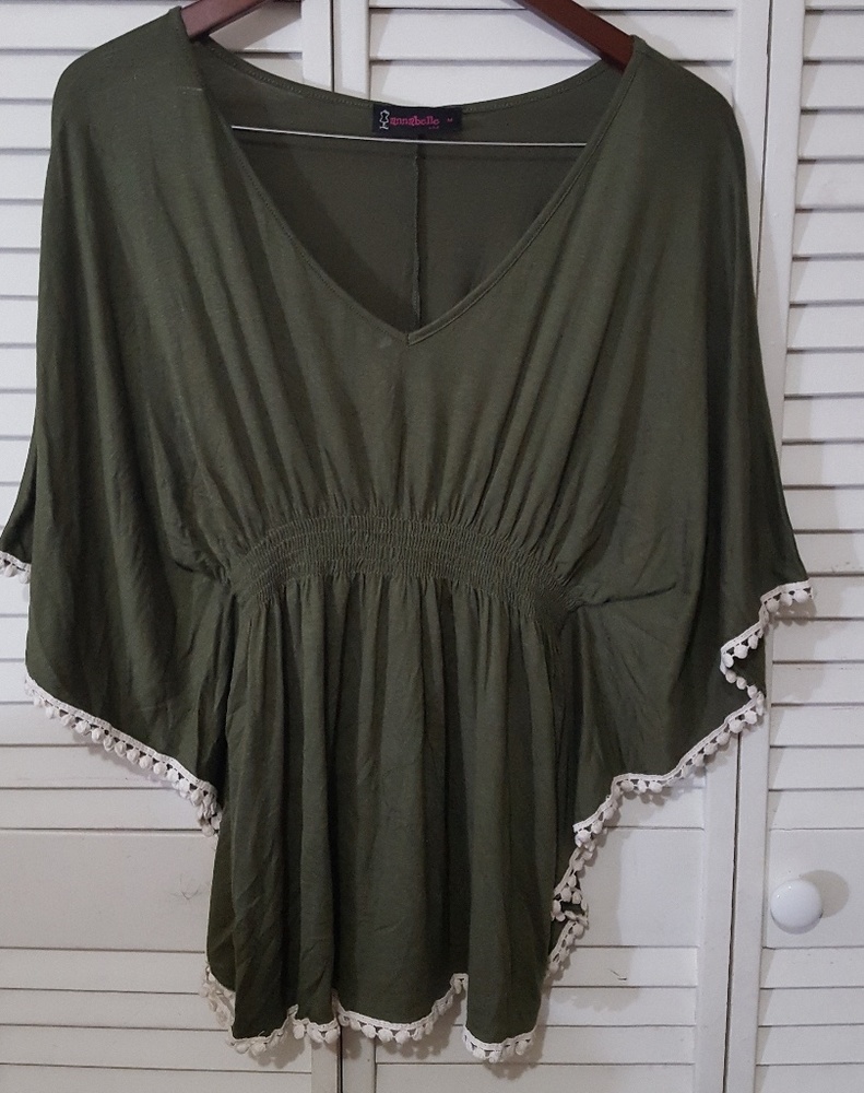 Forest Green Blouse