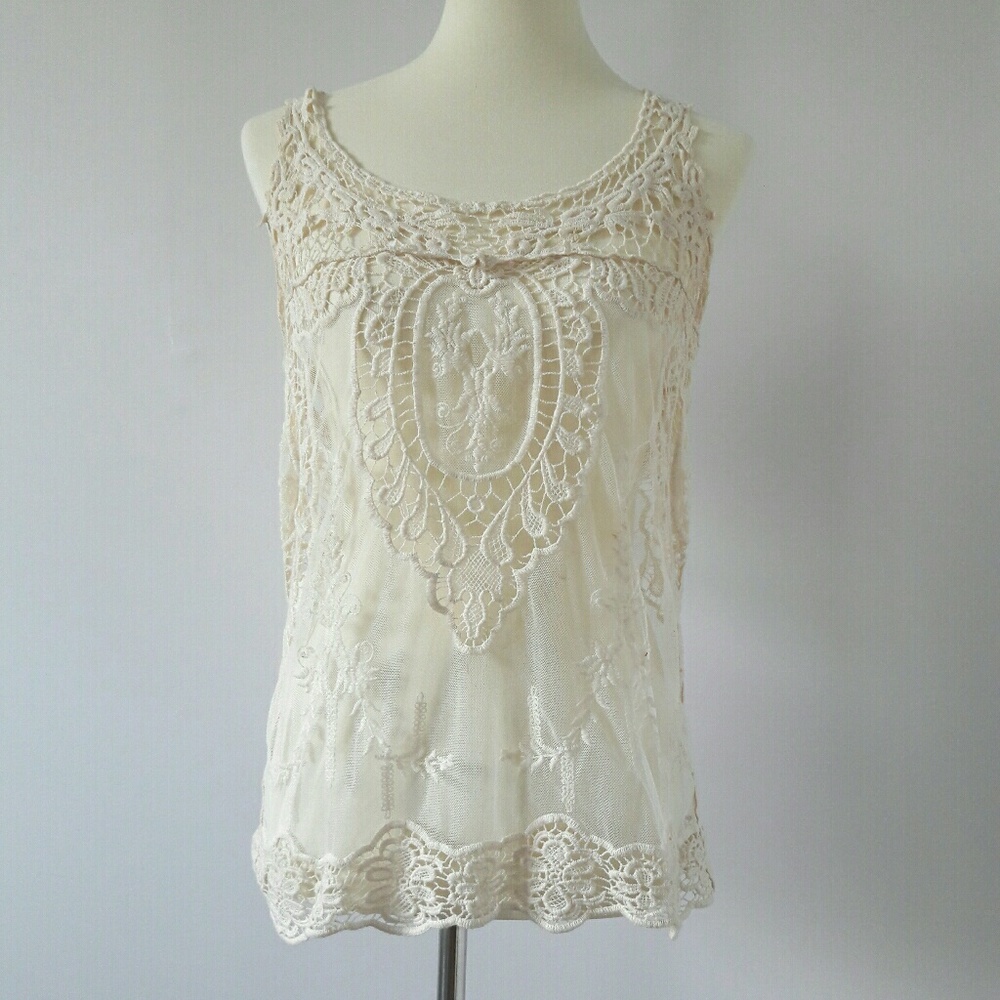 White Lace Camisole