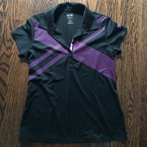 Black Adidas Golf Polo