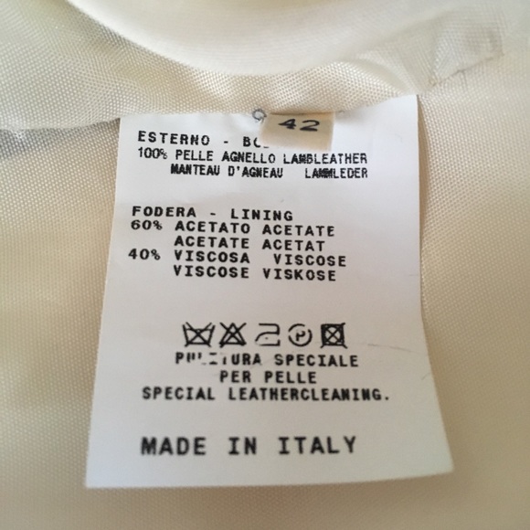 SALE!✨Vintage Etro Printed Leather Jacket *42 4/6 - Picture 7 of 9