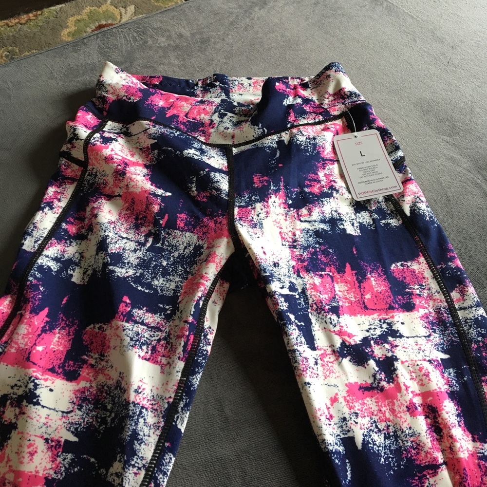 POP Fit Clothing Exercise Leggings