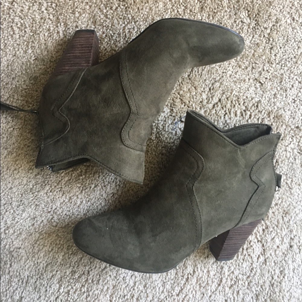 Green booties