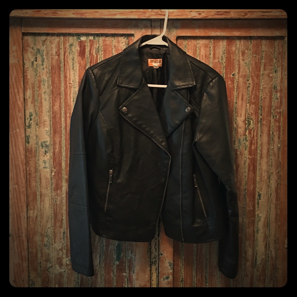 Faux Leather Jacket