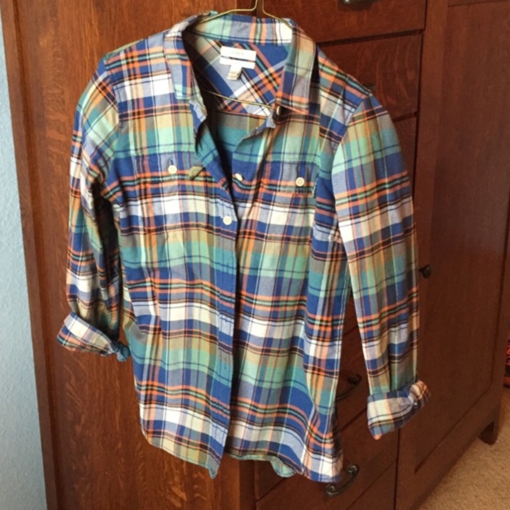 Beautiful J. Crew flannel