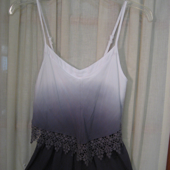 Vintage Havana  Gray Ombre Romper Size Medium - Picture 5 of 8