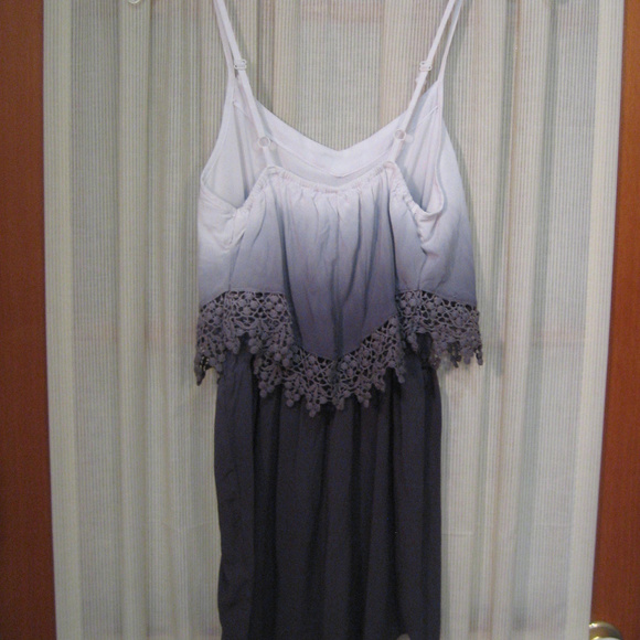 Vintage Havana  Gray Ombre Romper Size Medium - Picture 7 of 8