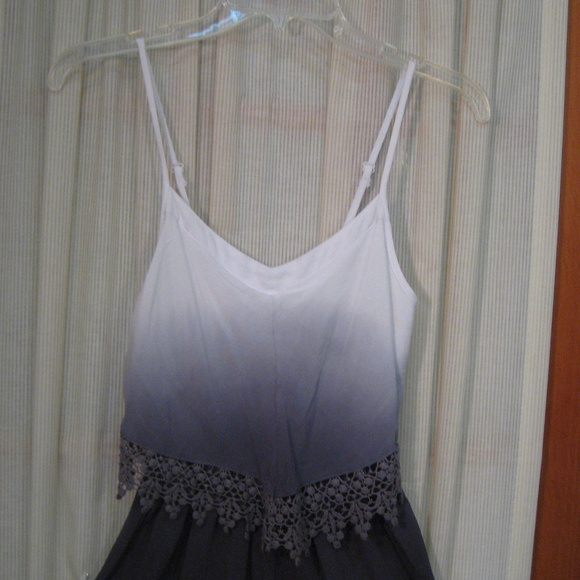 Vintage Havana  Gray Ombre Romper Size Medium - Picture 6 of 8