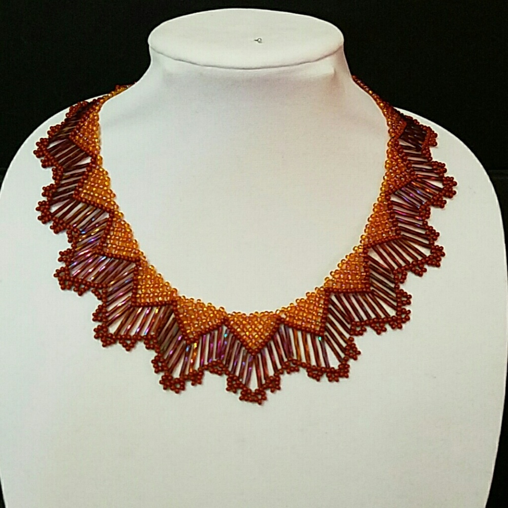 Handmade bead neclace