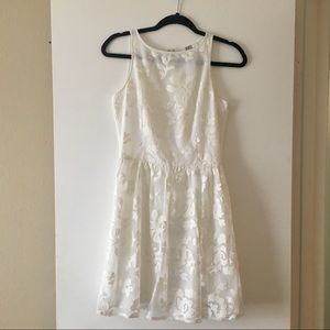 BB Dakota white dress