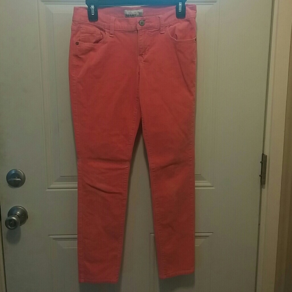 Corduroy stretch skinny jeans