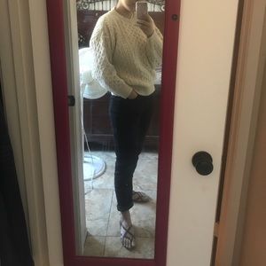 Boxy wool sweater