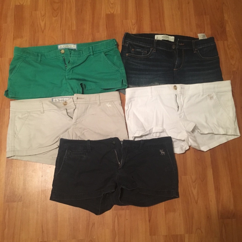 Abercrombie! 5 shorts!