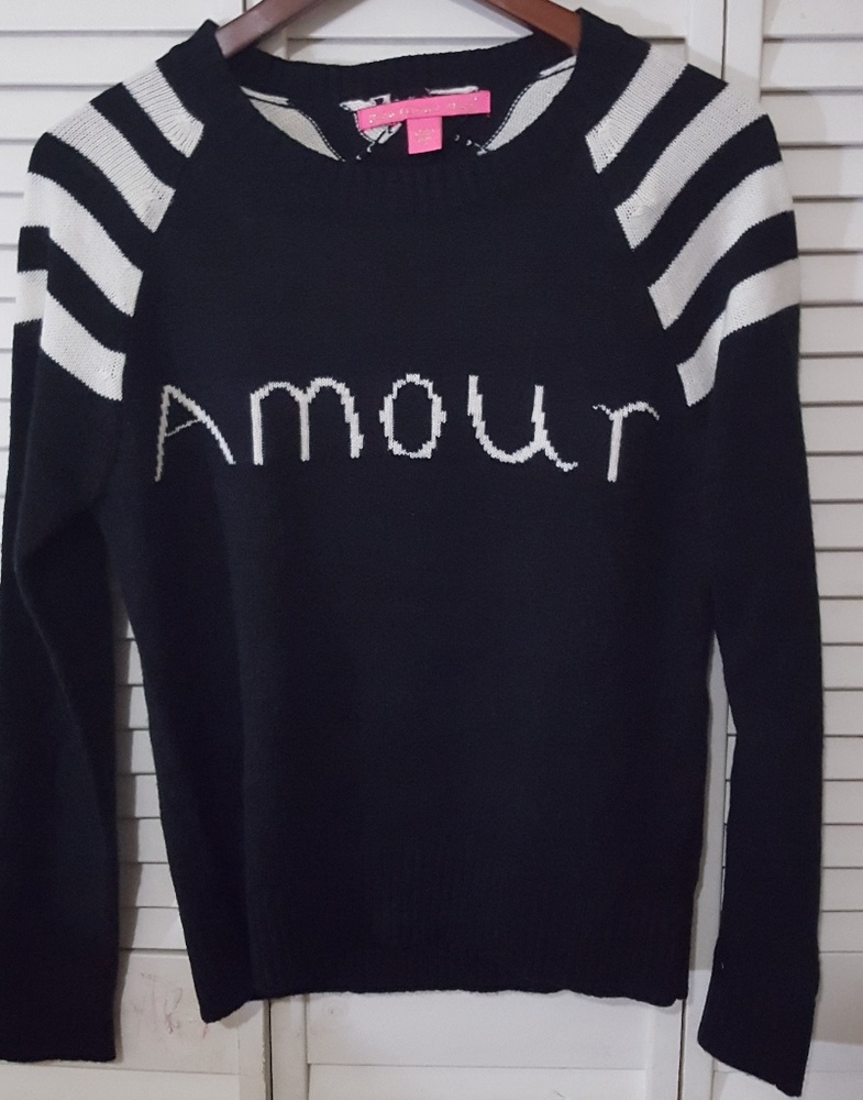 Black and White Sweater