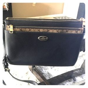 Coach New York Navy Crossbody