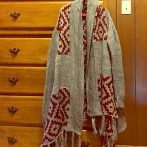 A med. heavy cardigan good for fall