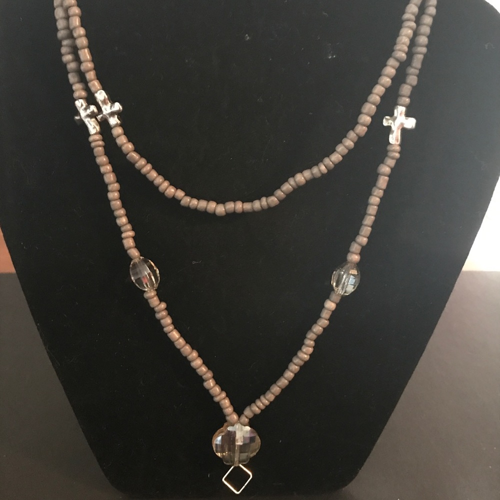 Slate colored lanyard