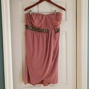 NWT blush Maurice's dress