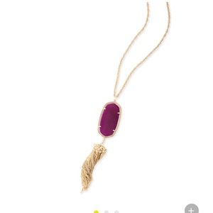 Purple Kendra Scott necklace