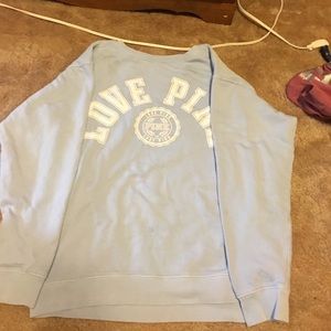 Pink spring sweatshirt