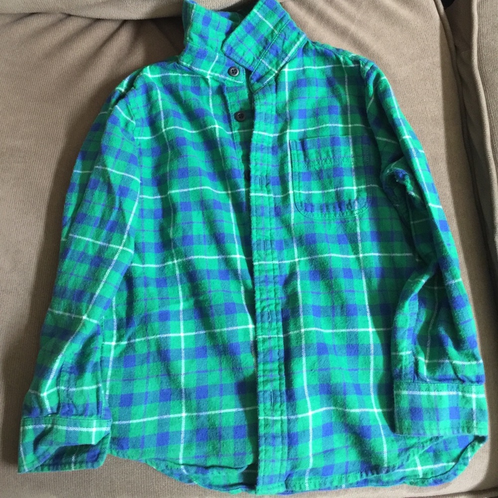Uniqlo Disney Collection Mickey Flannel sz 5-6