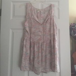 Loft sleeveless shirt size M