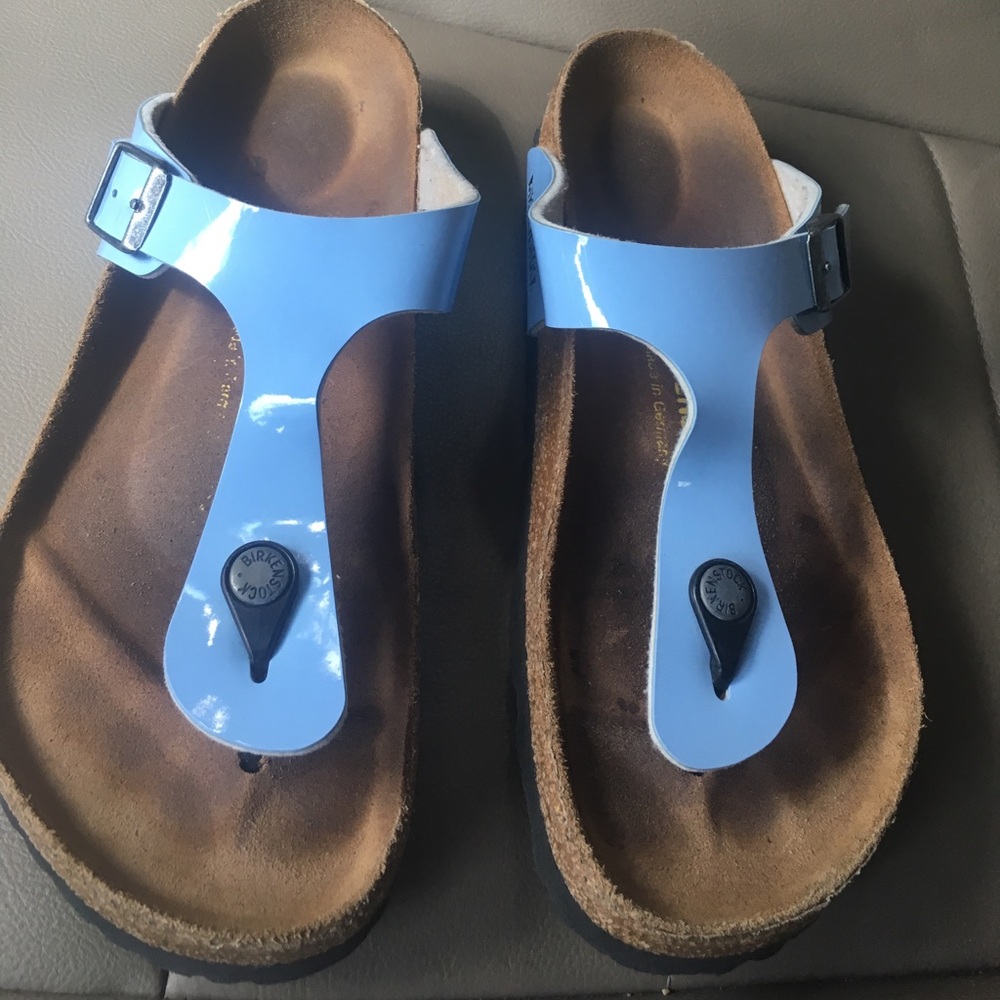 Sea blue Gizeh birks