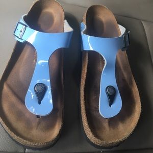 Sea blue Gizeh birks