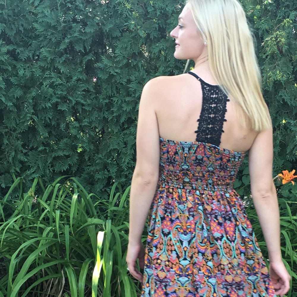 Tribal Print Sun Dress