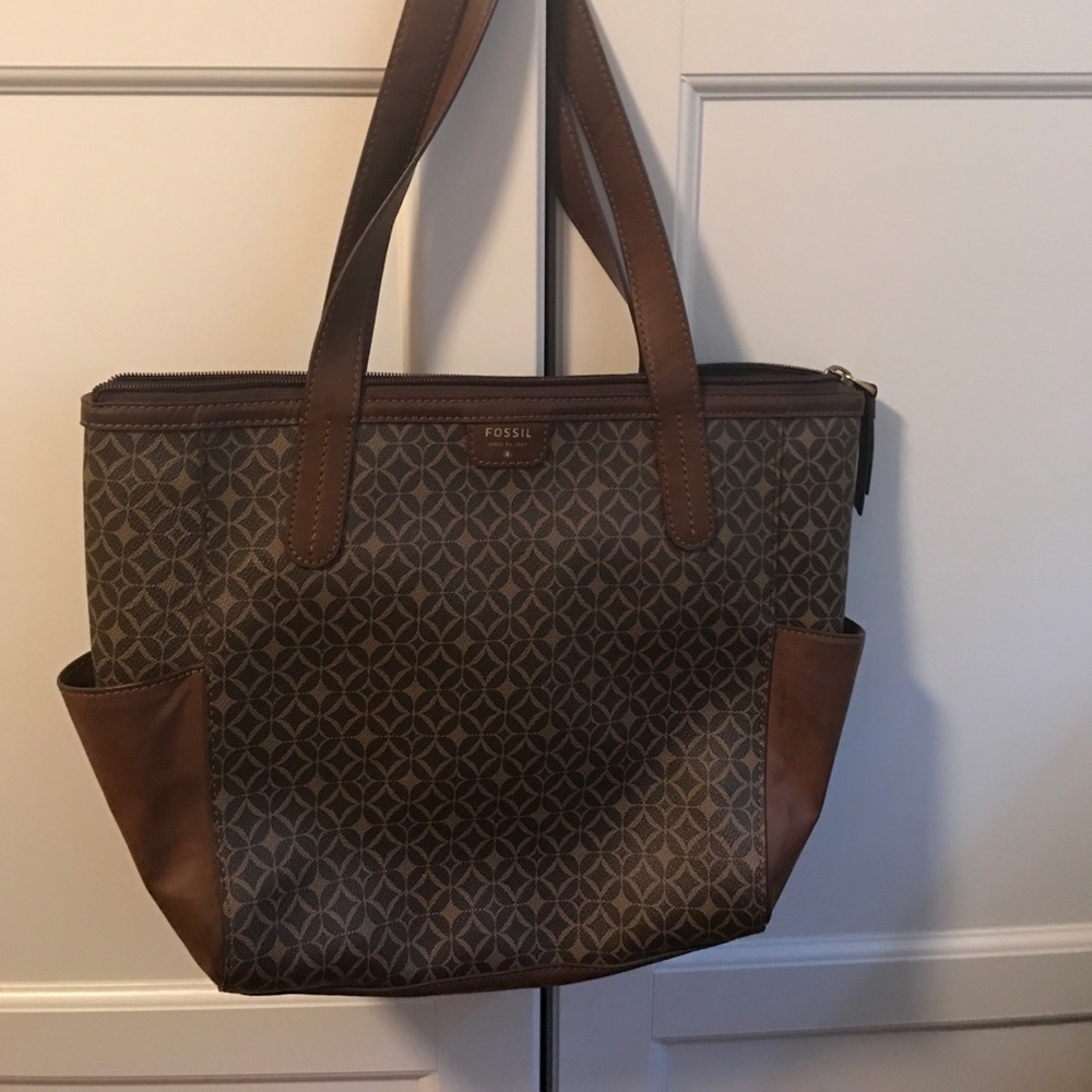 Fossil tote purse