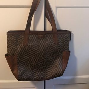 Fossil tote purse