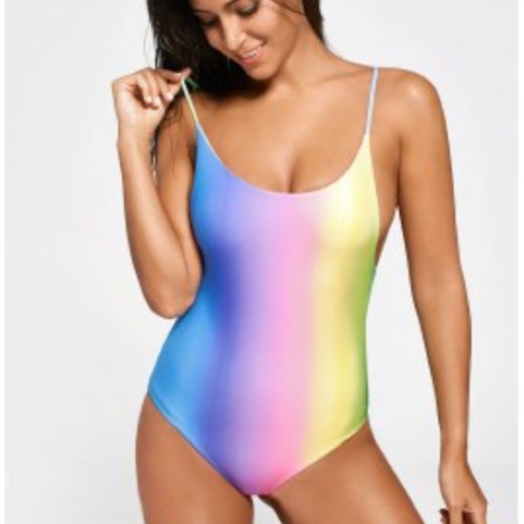(LAST ONE) Ombré Print One Piece - Picture 2 of 7