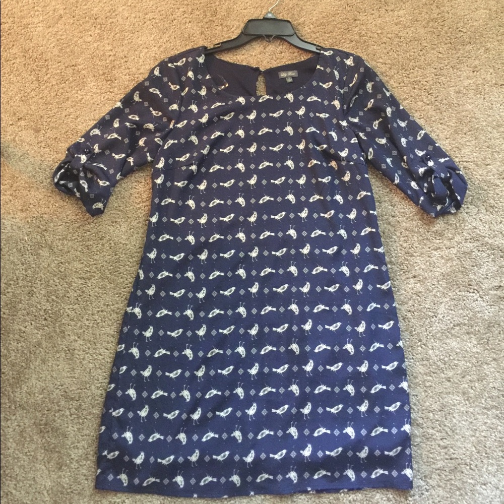 FINAL PRICE! Beautiful Lily Rose Bird Dress.