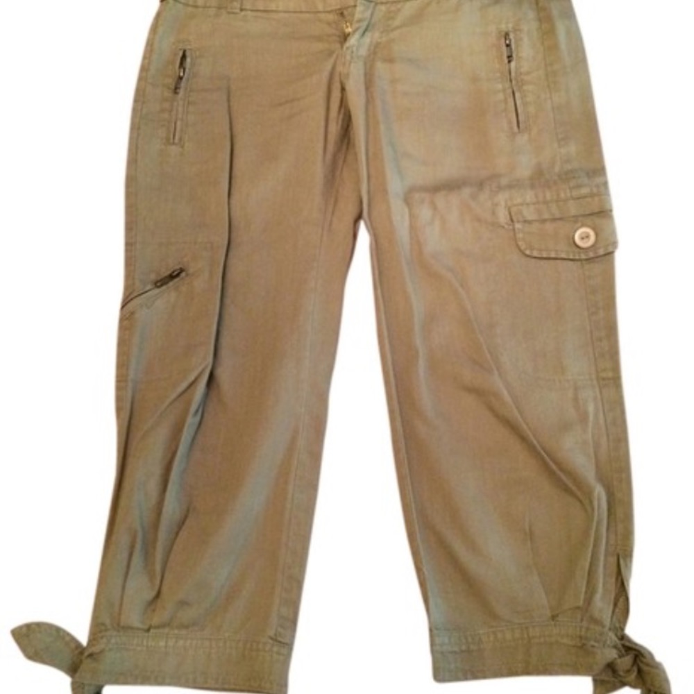 Department of Peace Camo Green Capris