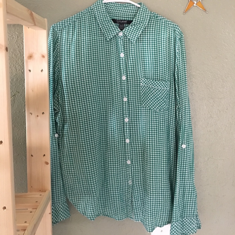 Button-up cotton shirt!