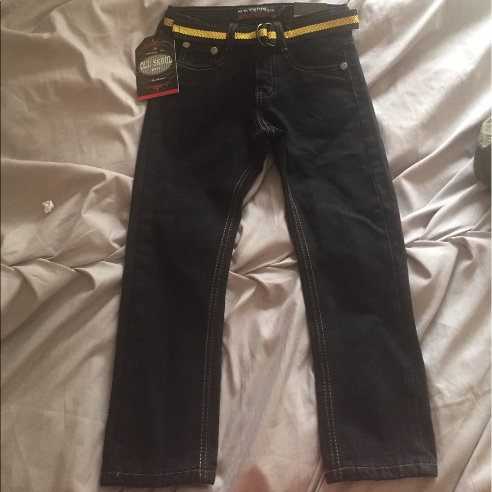 NWT black jeans size 6