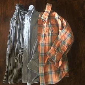 3 VGUC Ralph Lauren 5y button downs