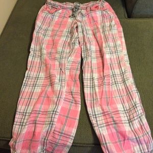 Pantalon De Nuit PINK Victoria's Secret Taille XS Rouge - Neuf Avec étiquettes - Confortable Et Coloré