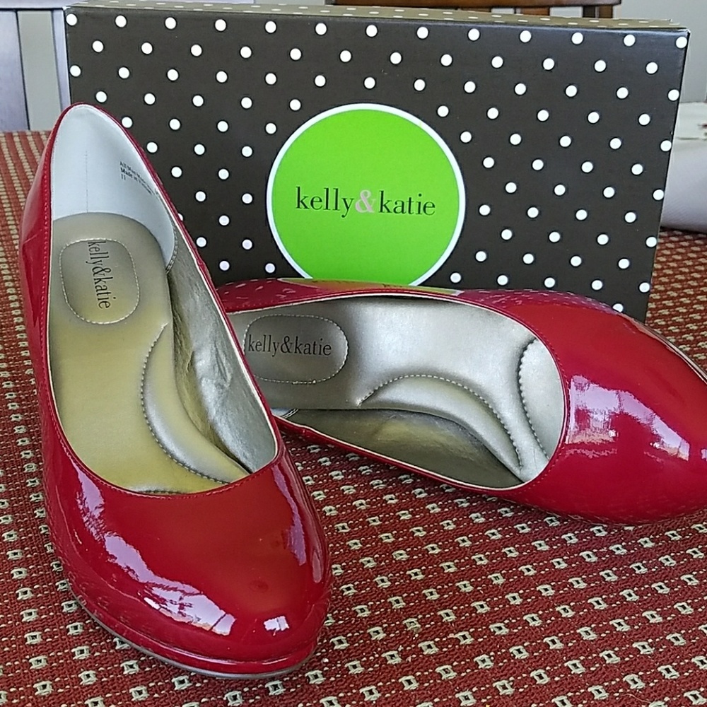 🔥HOT Sale🔥Kelly & Katie Patten leather heals