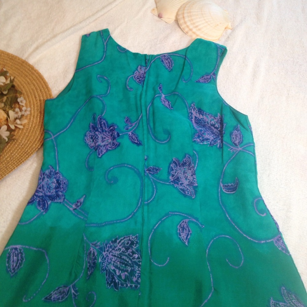 Vintage Ombré Dress Fitted Molly Malloy Sz 12 ✨HP✨ - Picture 5 of 8