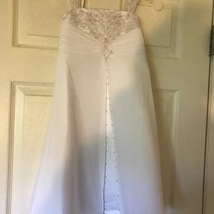 David's Bridal Flower girl dress