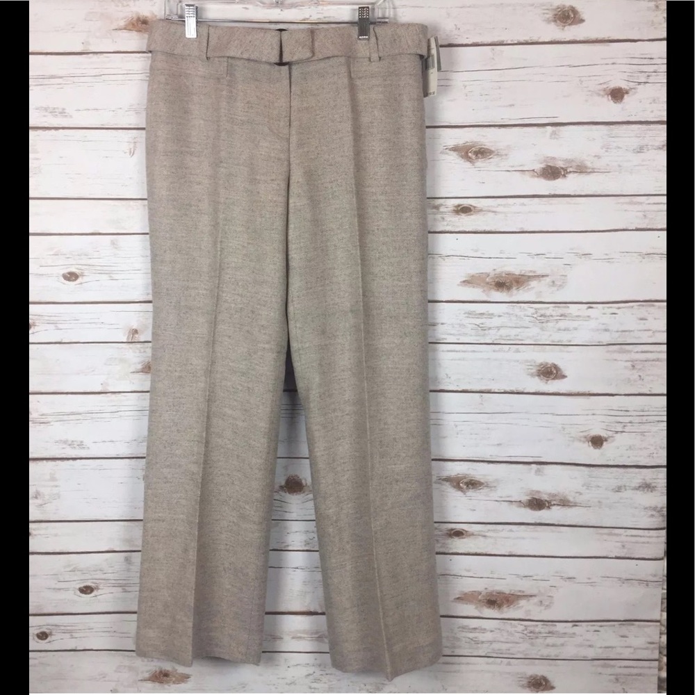 NEW DKNY Women's Herringbone Career Pants Sz 10