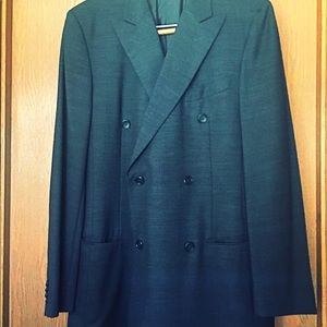 Men's double breasted Vestimenta suit jacket