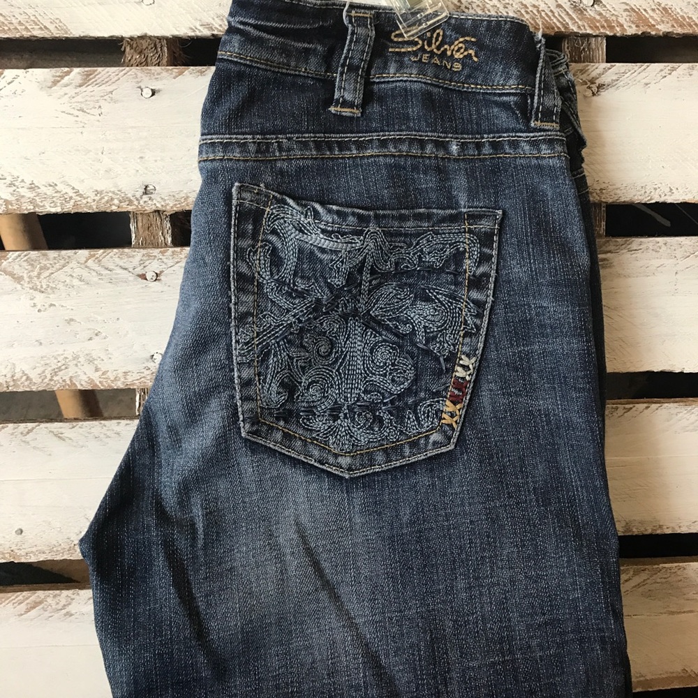 Silver Lola Flare SIZE 31