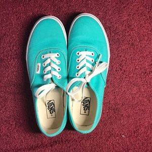 Teal Vans